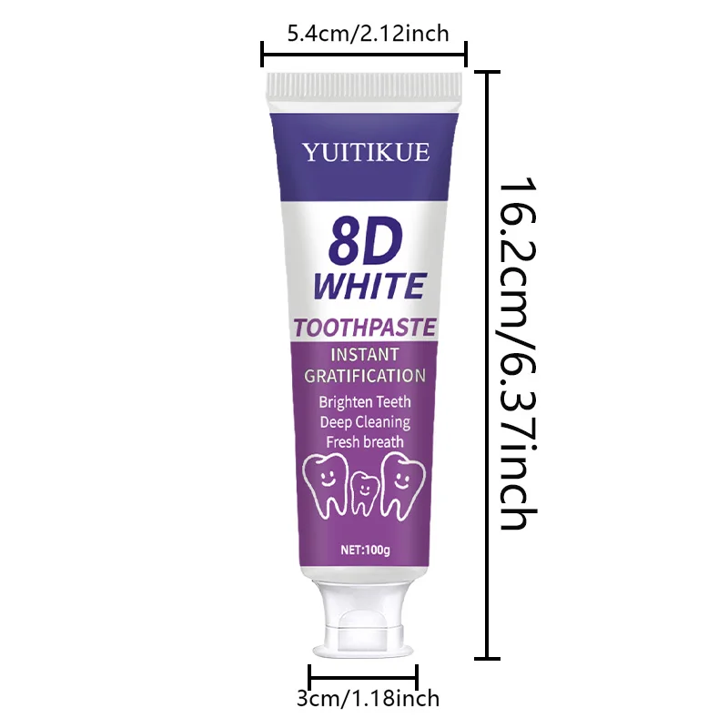 Purple Toothpaste – Deep Clean, Whiten Teeth, Freshen Breath, Protect Gums, Basic Oral Care Paste - Image 6