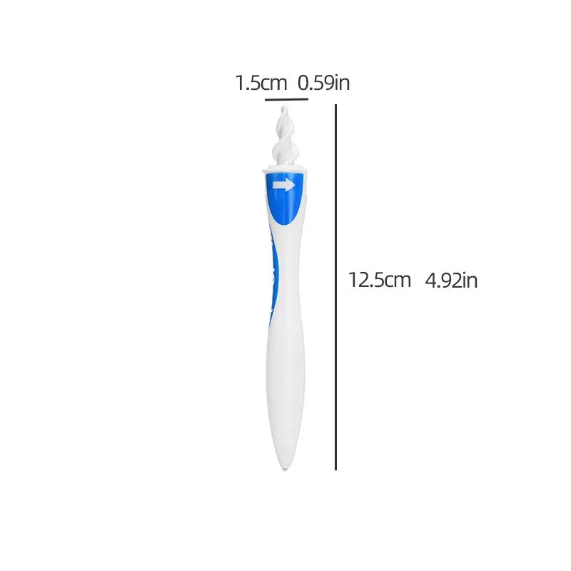 16 Ear Cleaning Set Ear Scoop Cleaning Ear Wax Silicone Soft Spiral Beauty Care Gadget Portable Personal Hygiene Set - Image 6