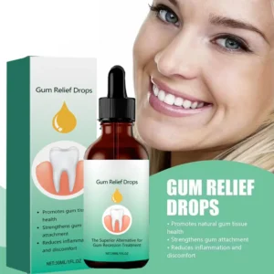 Gum Repair Drops Oral Cleaning Care Drops Relieving Periodontal Blistering Natural Taste Unique Formula Oral Health Care