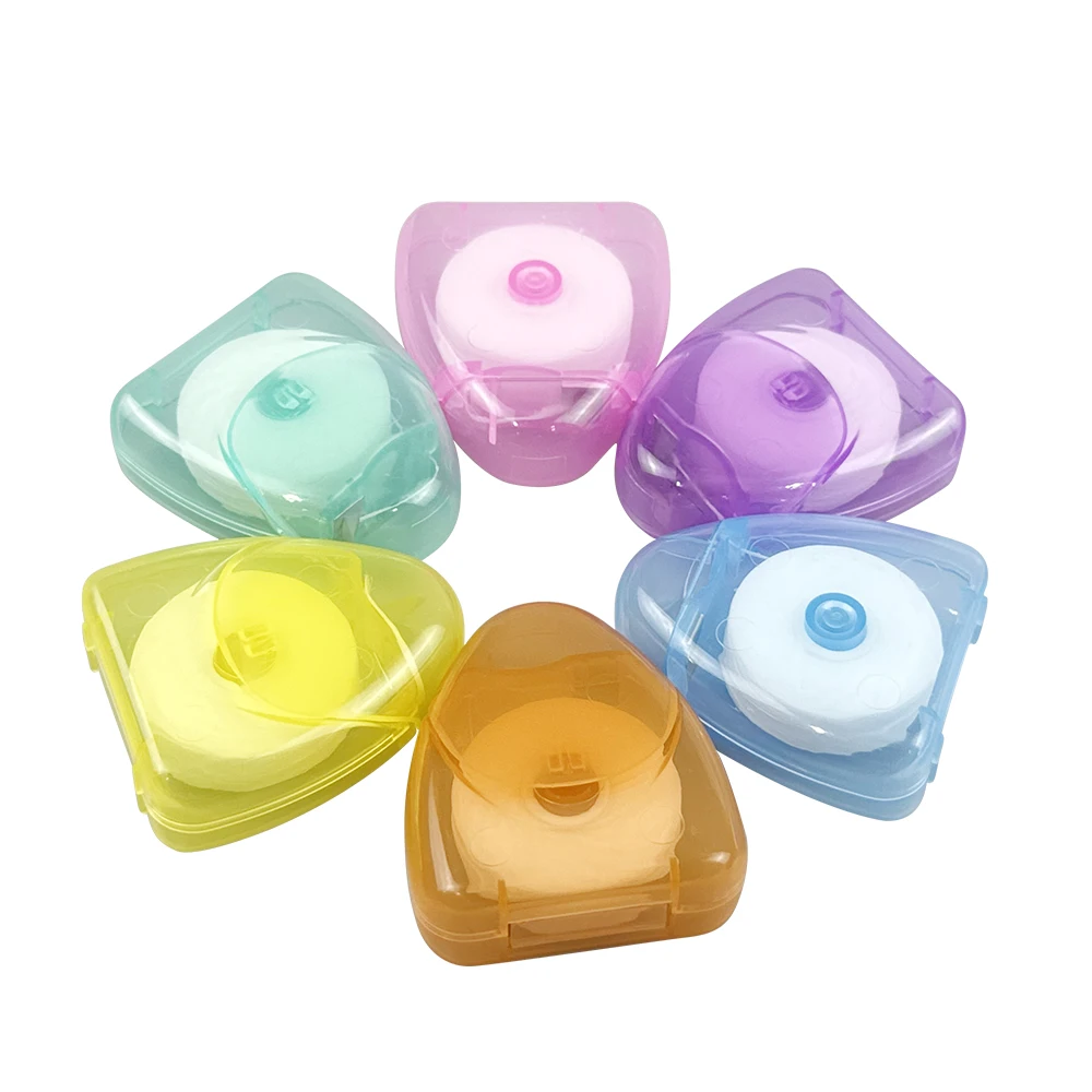 10pcs/pack Dental floss roll 50m Floss Portable Flosser Oral Hygiene Clean Wire for Interdental Cleaning and Oral Care - Image 2