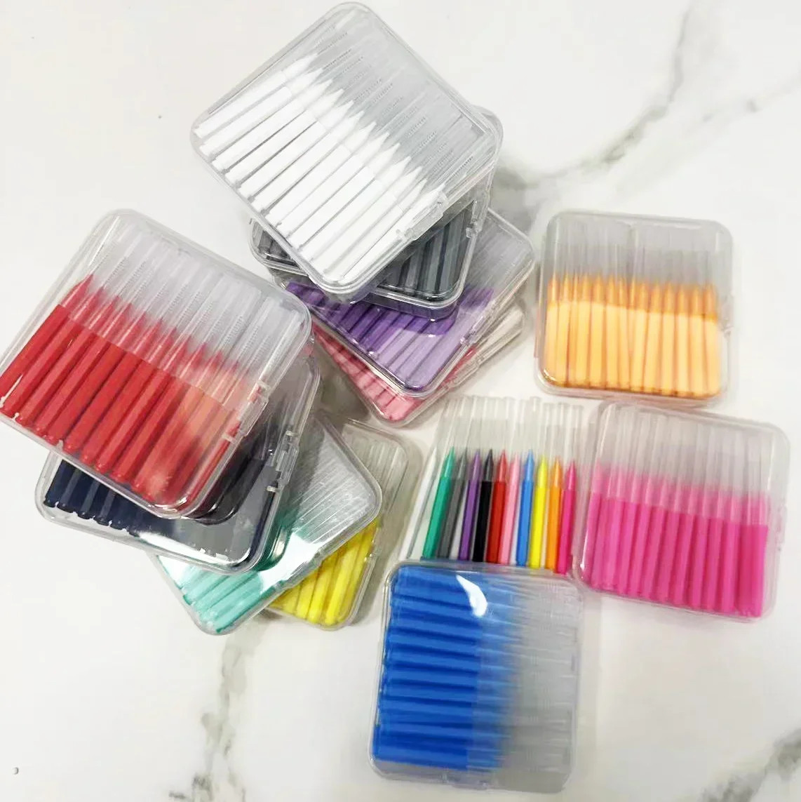 60Pcs Interdental Brushes Health Care Tooth Push-Pull Escova Removes Food And Plaque Better Teeth Oral Hygiene Tool Oral Care - Image 6