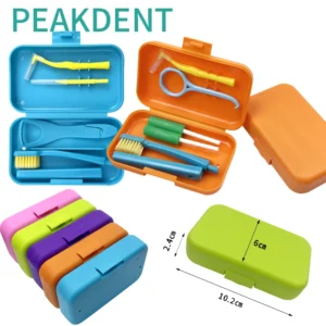 4Pcs/set Orthodontic Care Kit Toothbrush Interdental Brush Aligner Chewies Invisible Braces Remover Oral Hygiene Cleaning Tools