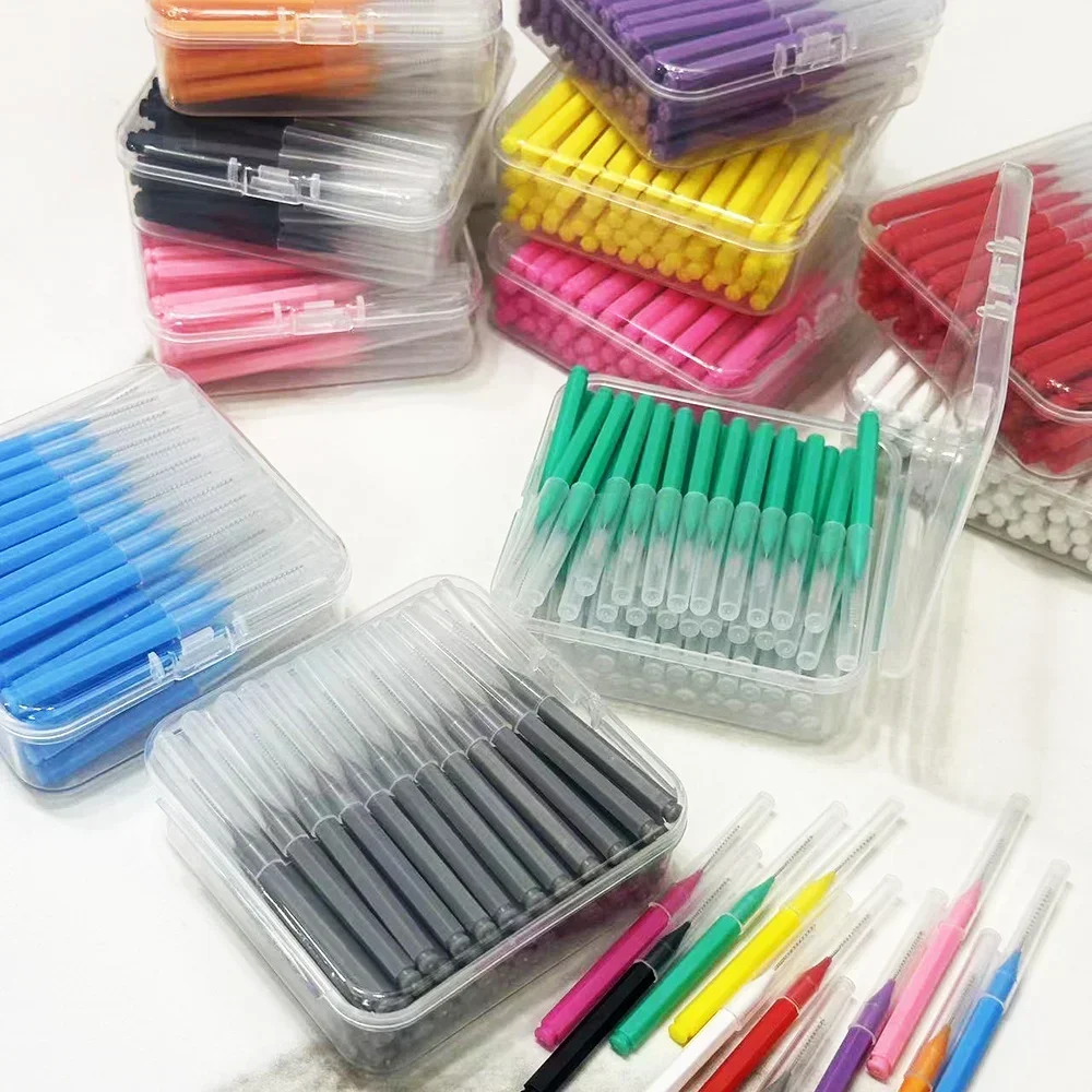 60Pcs Interdental Brushes Health Care Tooth Push-Pull Escova Removes Food And Plaque Better Teeth Oral Hygiene Tool Oral Care - Image 2