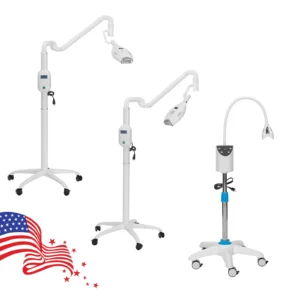 Dental Teeth Lamp Mobile Bleaching Cold LED Light Accelerator Whitening Machine MBY-02/MBY-04/Blue/Red/Purple Light MBY-03